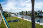Large Back Yard with Access to Kayaks and Paddle Boards